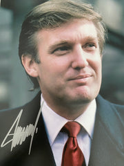 Donald Trump signed photo