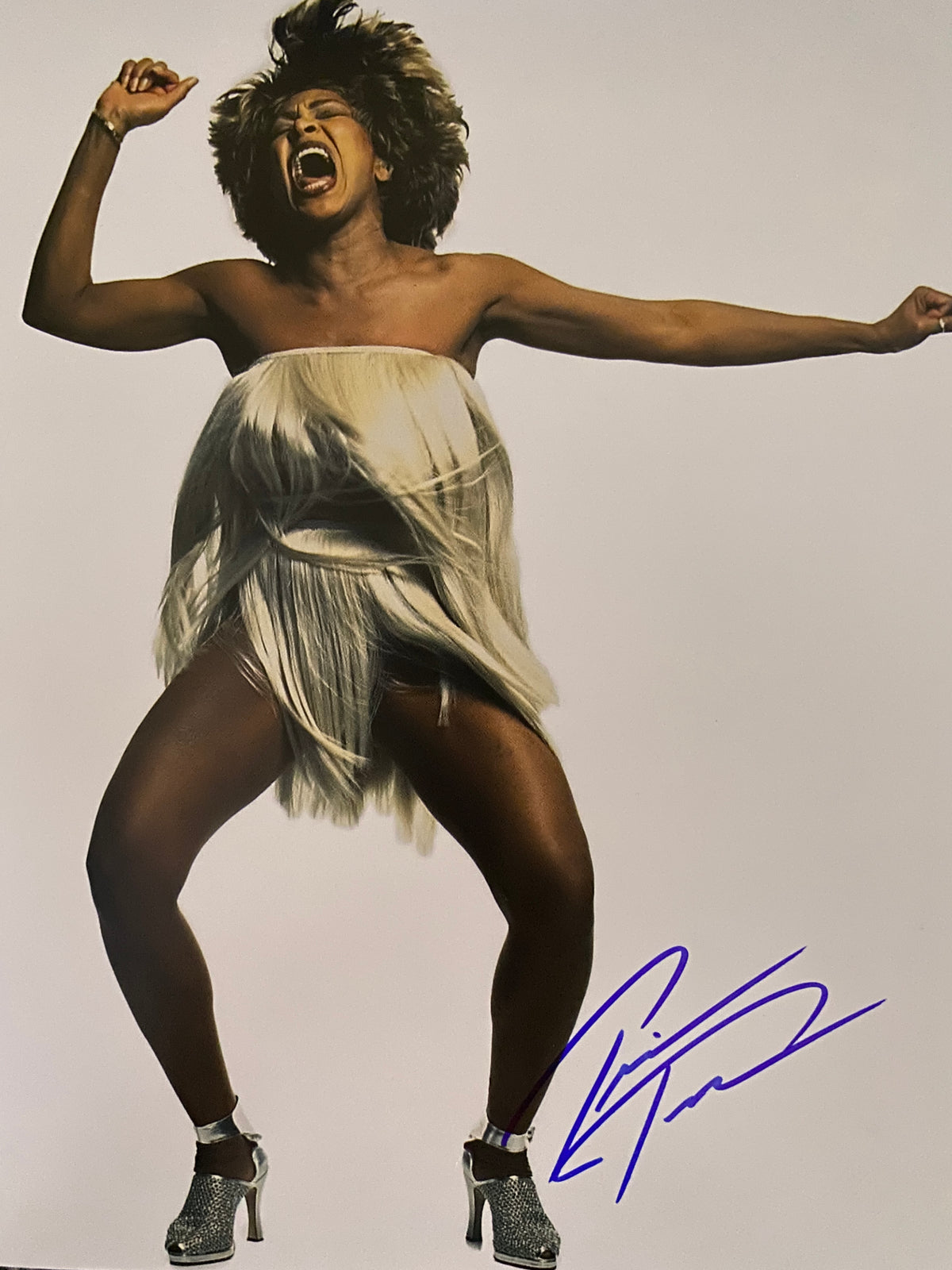 Tina Turner signed photo
