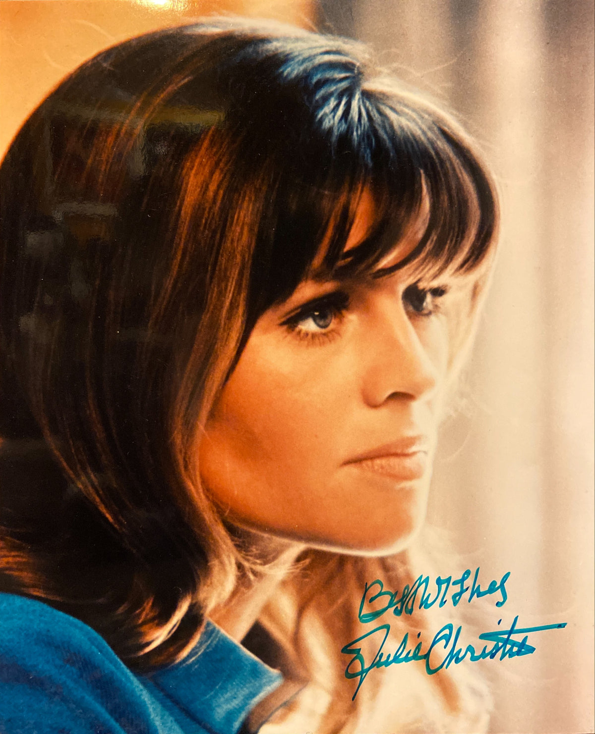 Julie Christie signed photo