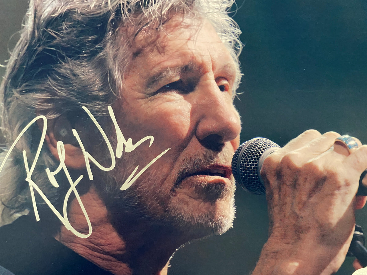 Pink Floyd Roger Waters signed photo