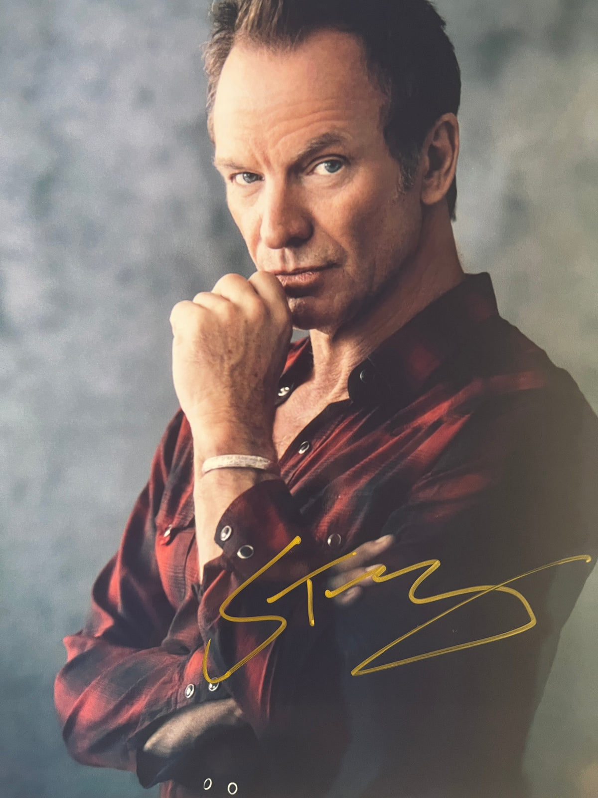 Sting signed photo