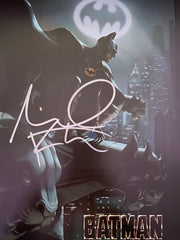 Batman Michael Keaton signed movie photo