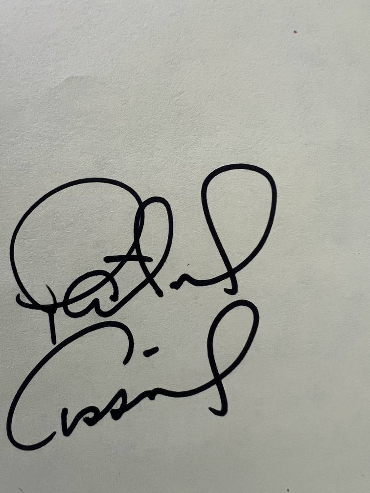 Smallville Patrick Cassidy autograph
