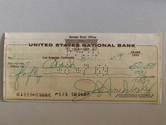 JoAnne  Worley signed check