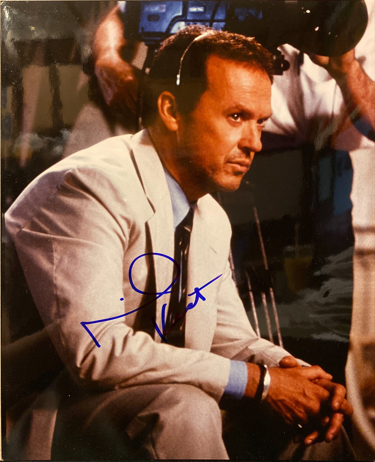 Michael Keaton signed photo