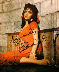 Gina Lollobrigida signed photo