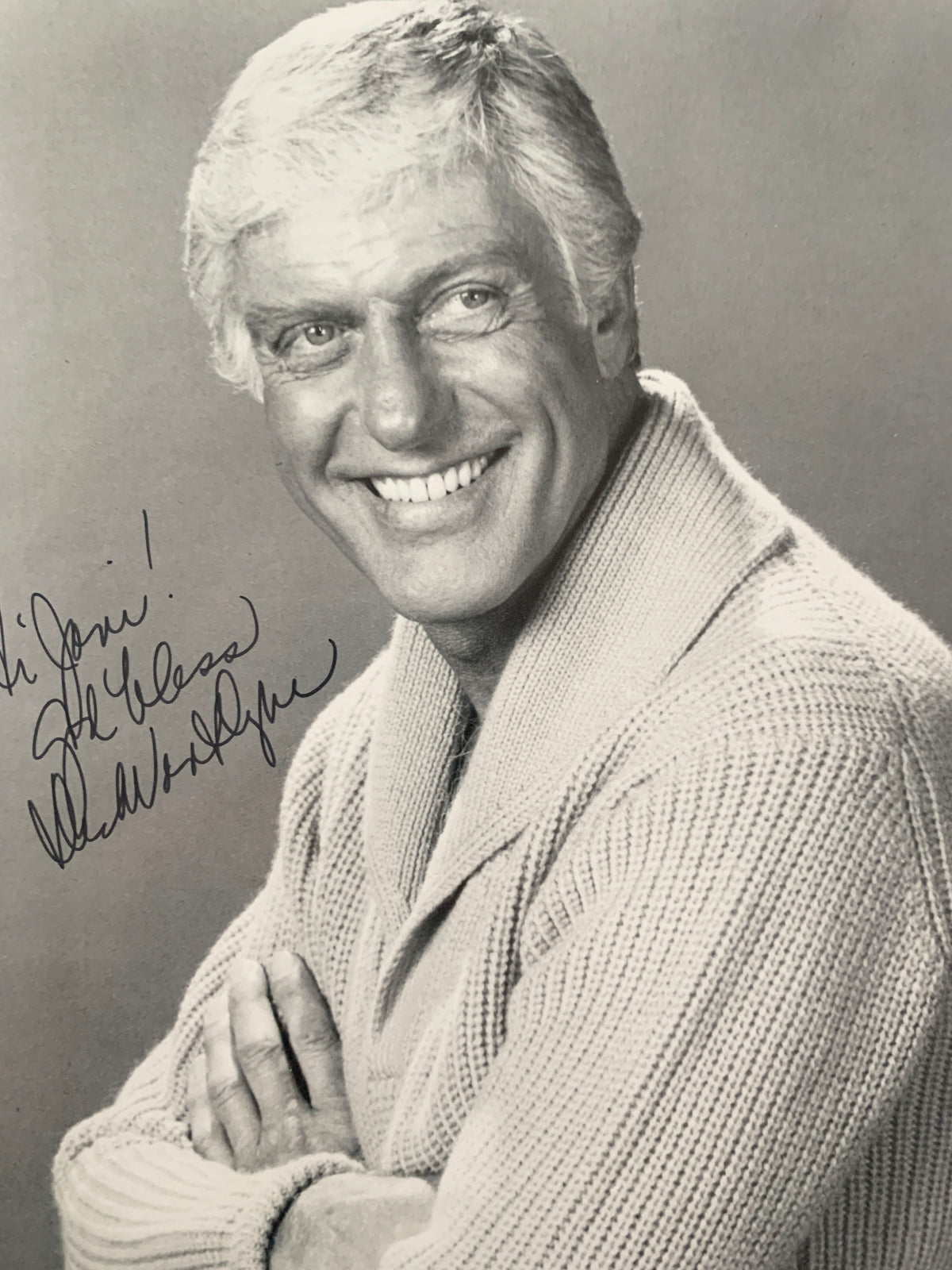 Mary Poppins Dick Van Dyke signed photo