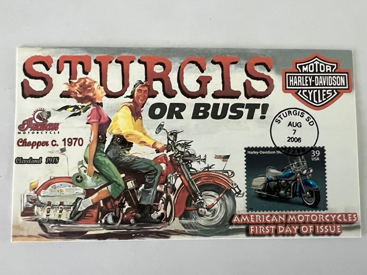 Harley Davidson Sturgis Commemorative First Day Cover