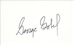 I Married A Woman George Gobel original signature