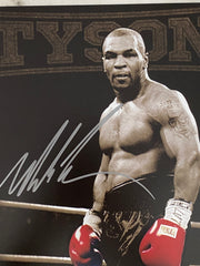 Mike Tyson signed photo