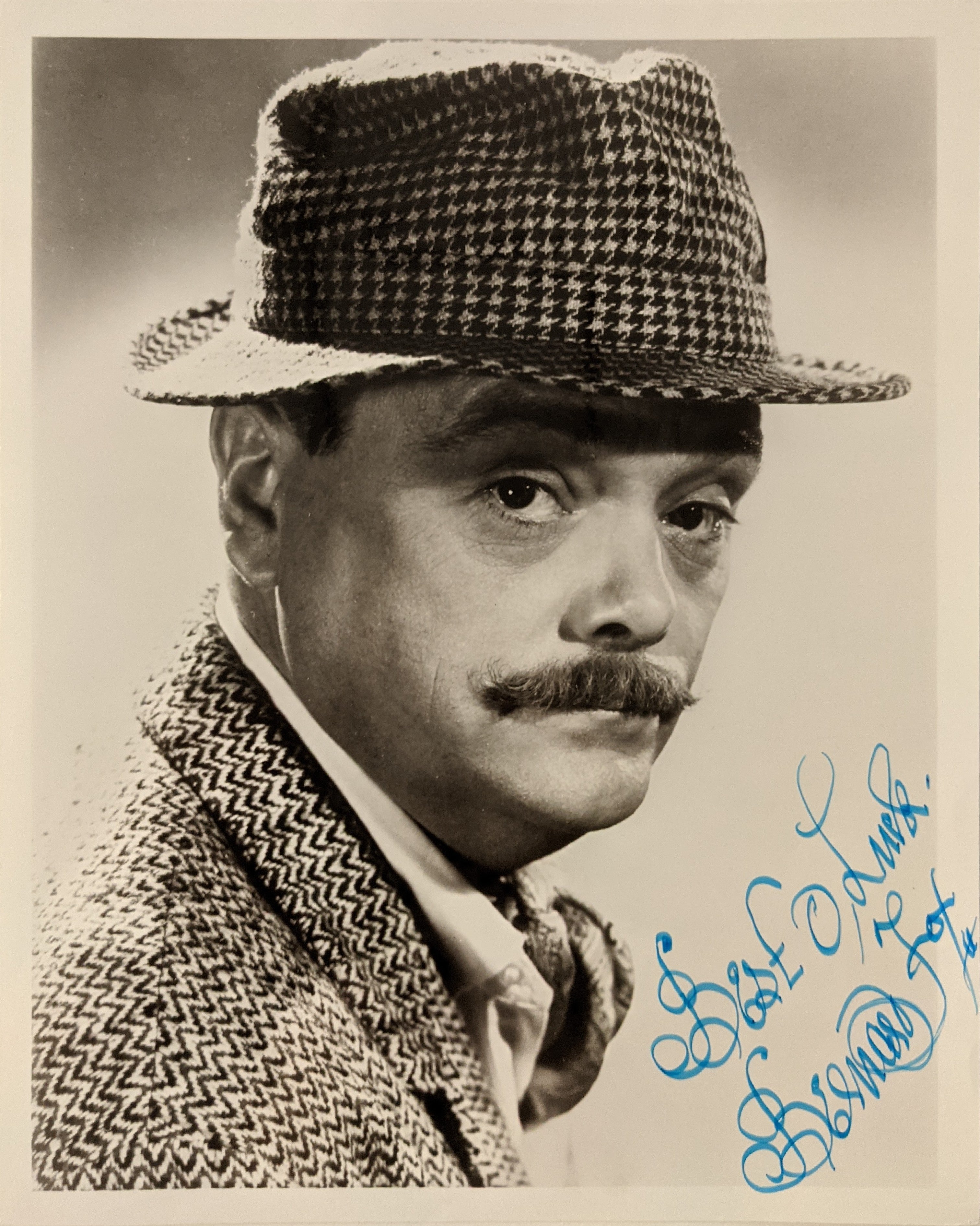 Bewitched Bernard Fox signed photo