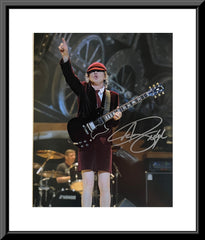 AC/DC Angus Young signed photo