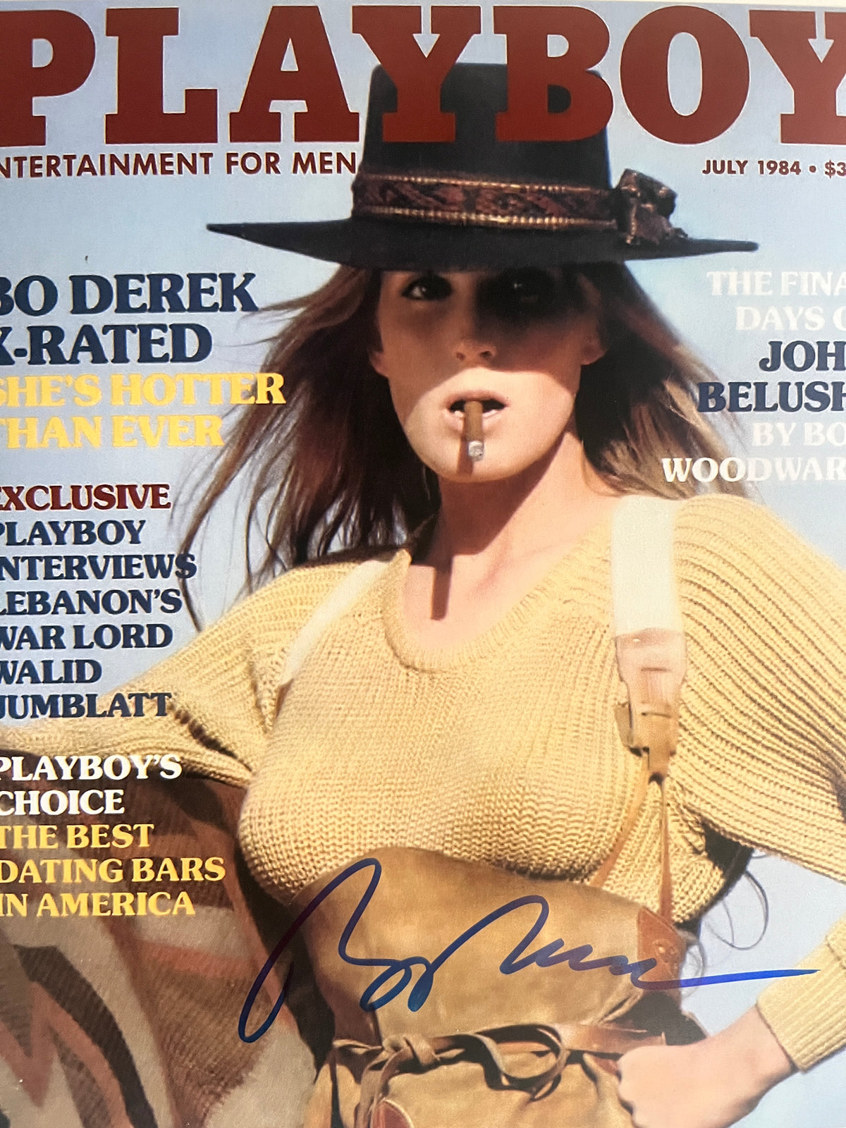 Bo Derek signed photo