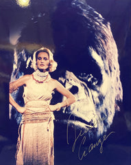 Jessica Lange signed "King Kong" movie photo