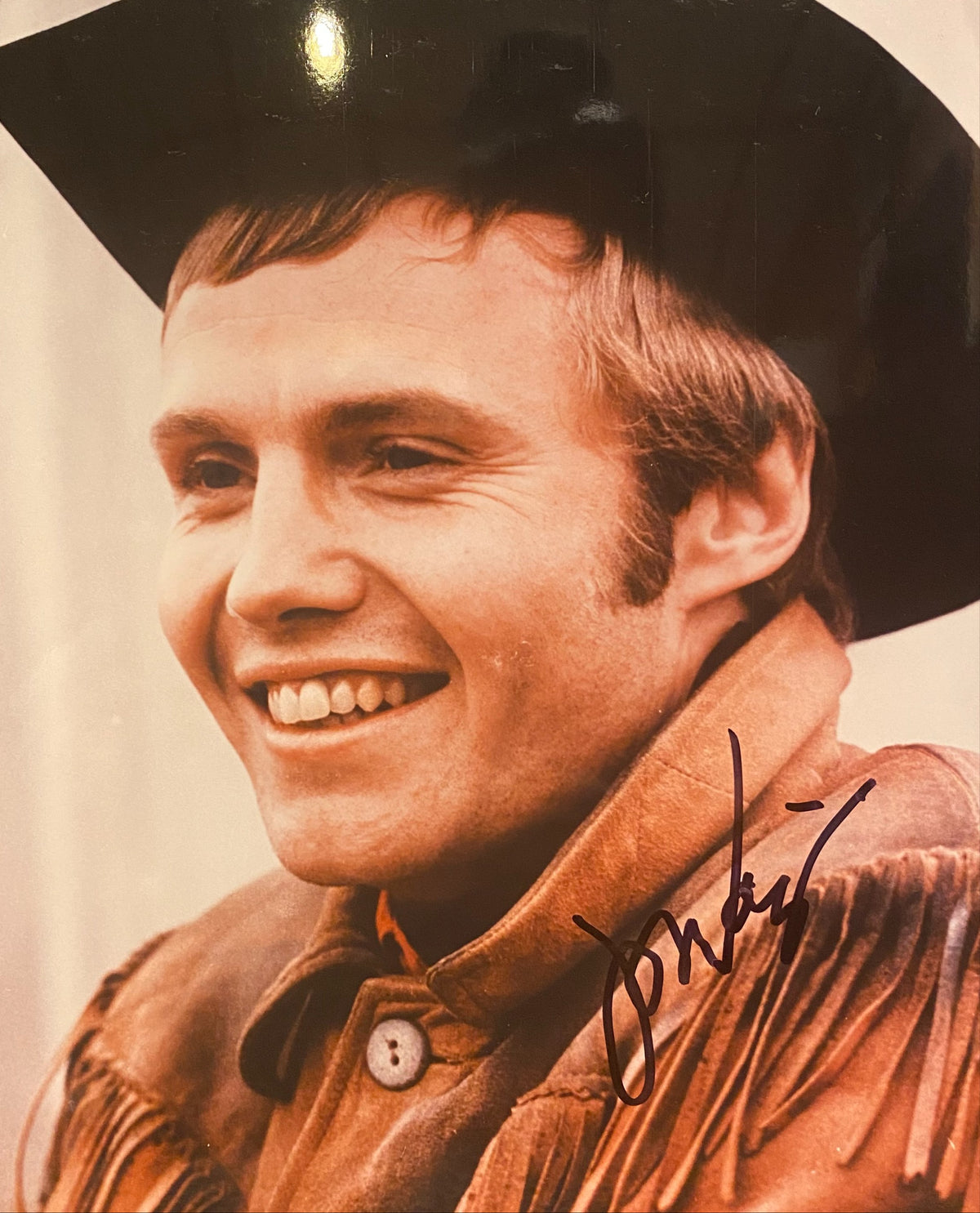 Midnight Cowboy Jon Voight signed movie photo