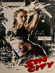 Sin City Jessica Alba signed photo
