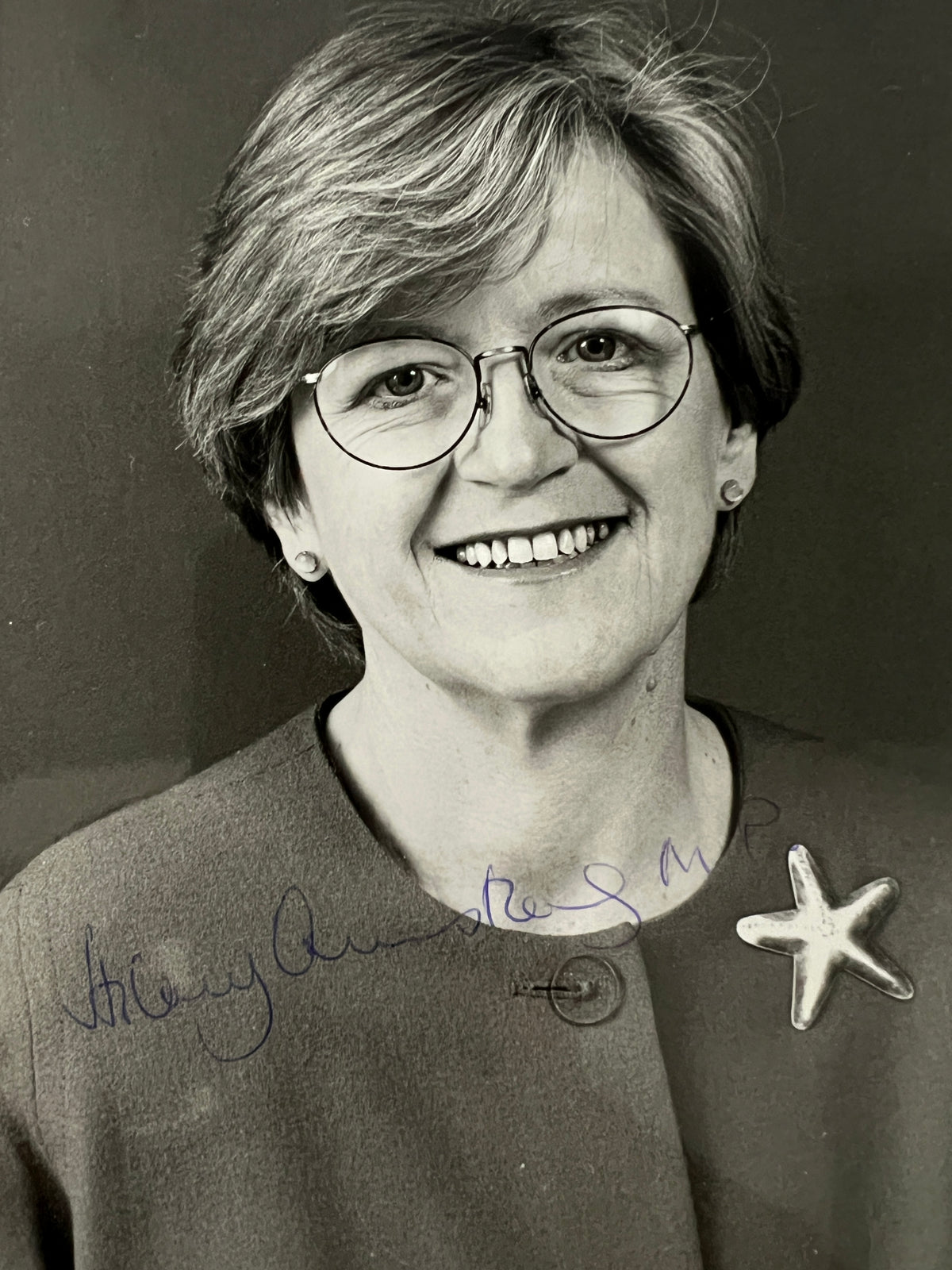 British Labour Party politician Hilary Armstrong signed photo