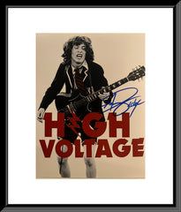 AC/DC Angus Young signed photo