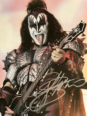 Kiss Gene Simmons signed photo