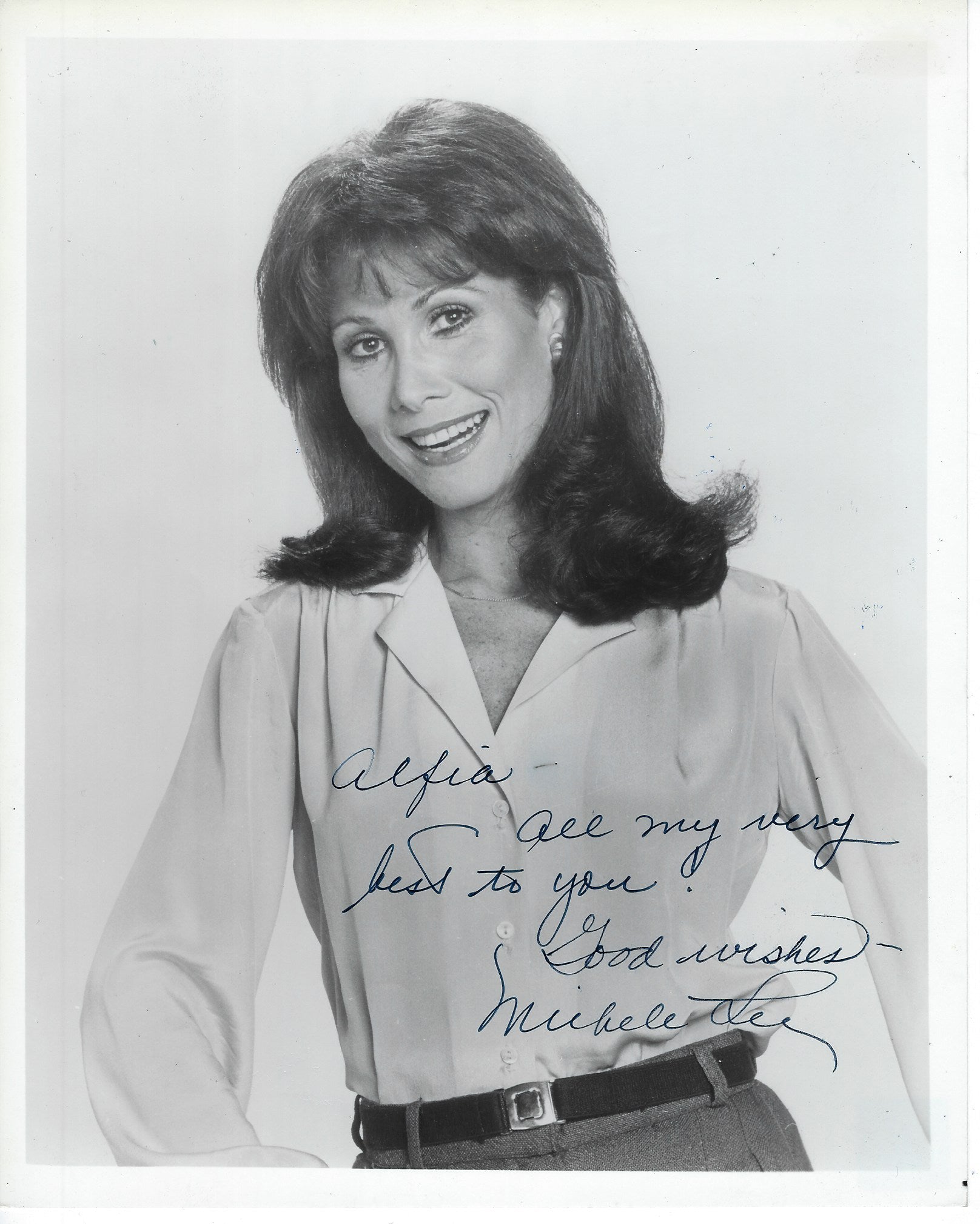 Knots Landing Michele Lee Signed Photo