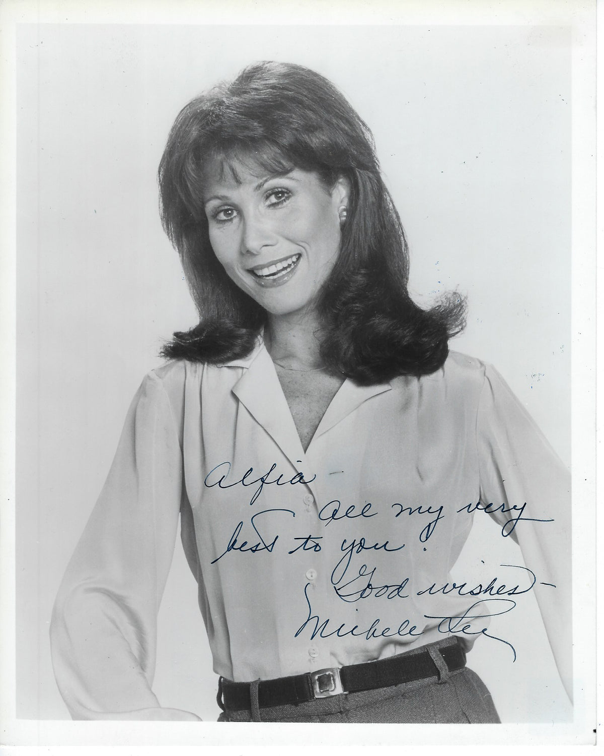 Knots Landing Michele Lee Signed Photo