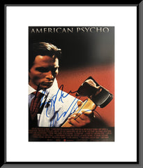 American Psycho Christian Bale signed photo