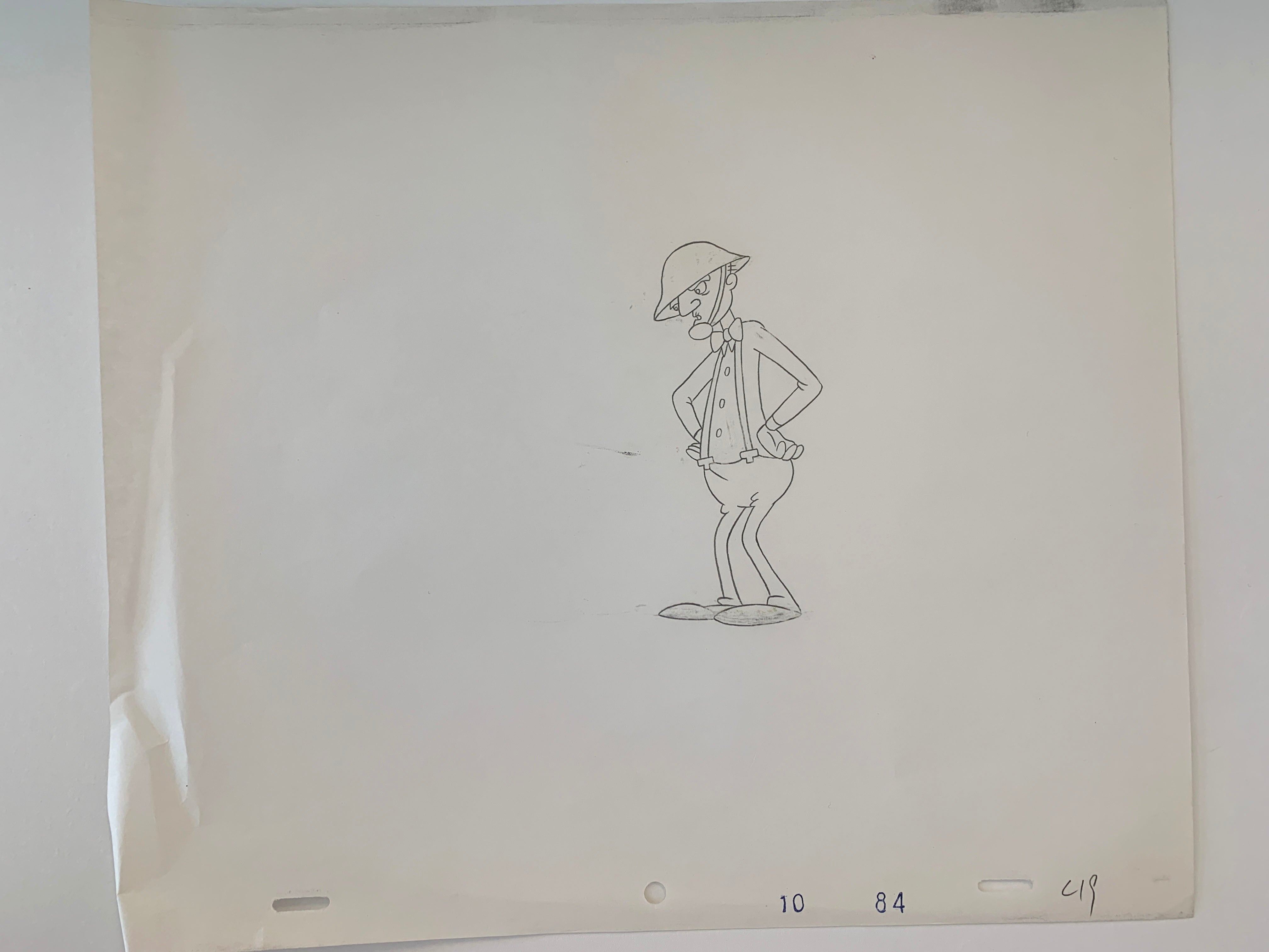 Original cartoon artwork sericel