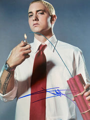 Eminem signed photo