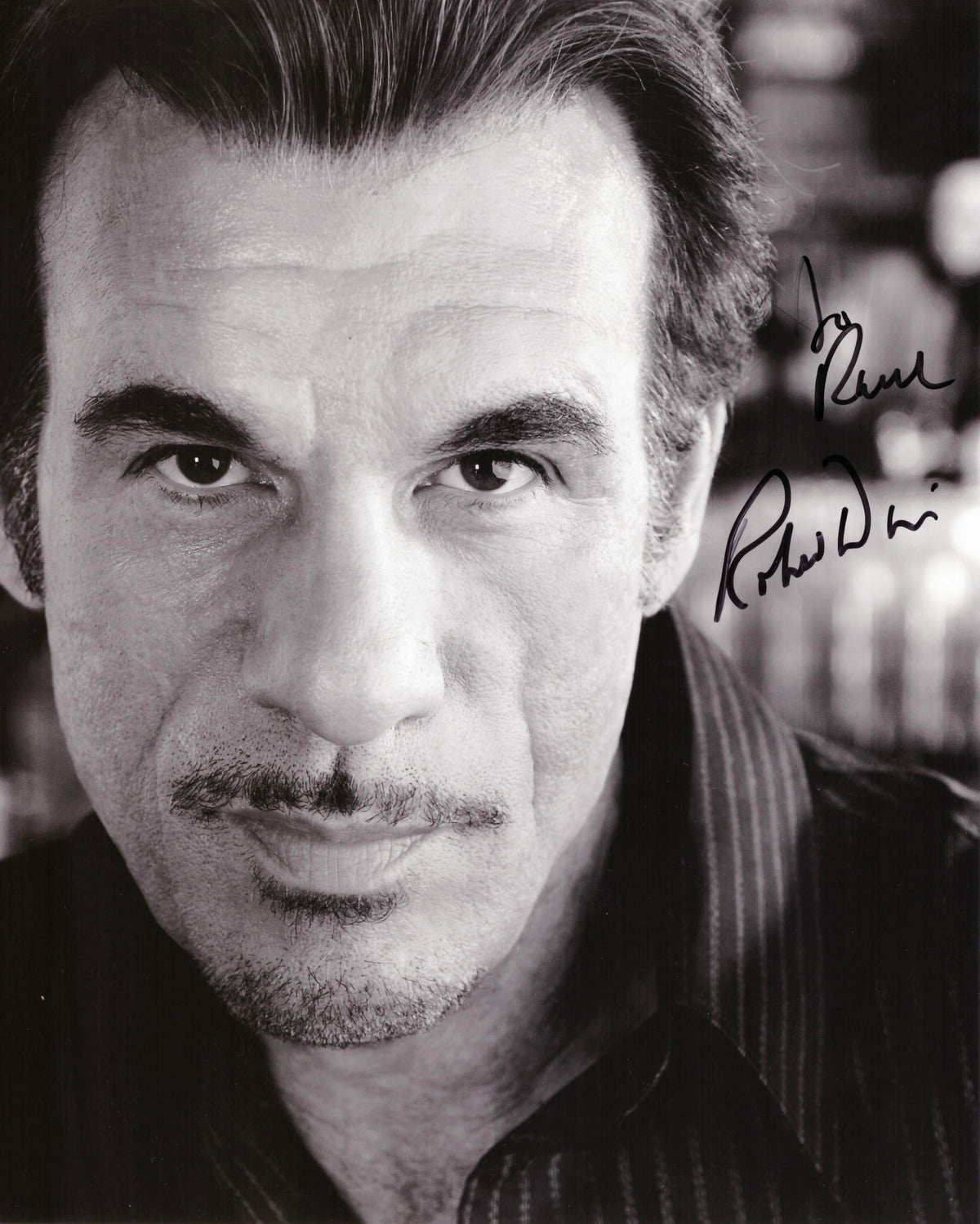 Robert Davi signed photo