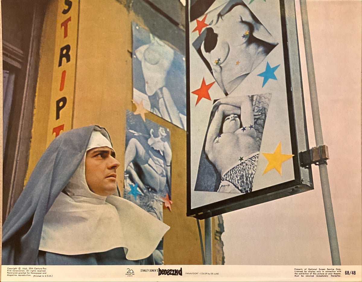 Dudley Moore, Eleanor Bron, and Peter Cook "Bedazzled" original Lobby Card