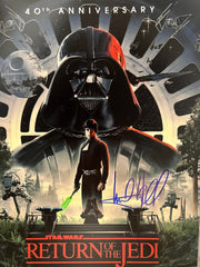 Return Of The Jedi Mark Hamill signed photo