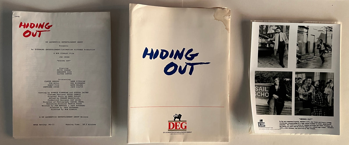 Hiding Out press kit