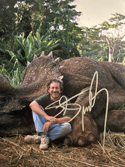 Jurassic Park Steven Spielberg signed photo