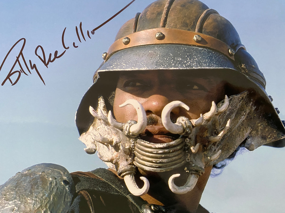 Star Wars Billy Dee Williams signed movie photo