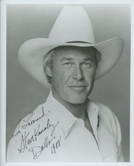 Dallas Steve Kanaly signed photo