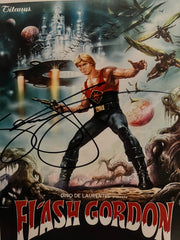 Flash Gordon Sam J. Jones signed movie photo