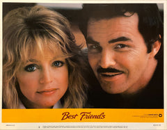 Burt Reynolds and Goldie Hawn "Best Friends" original Lobby Card