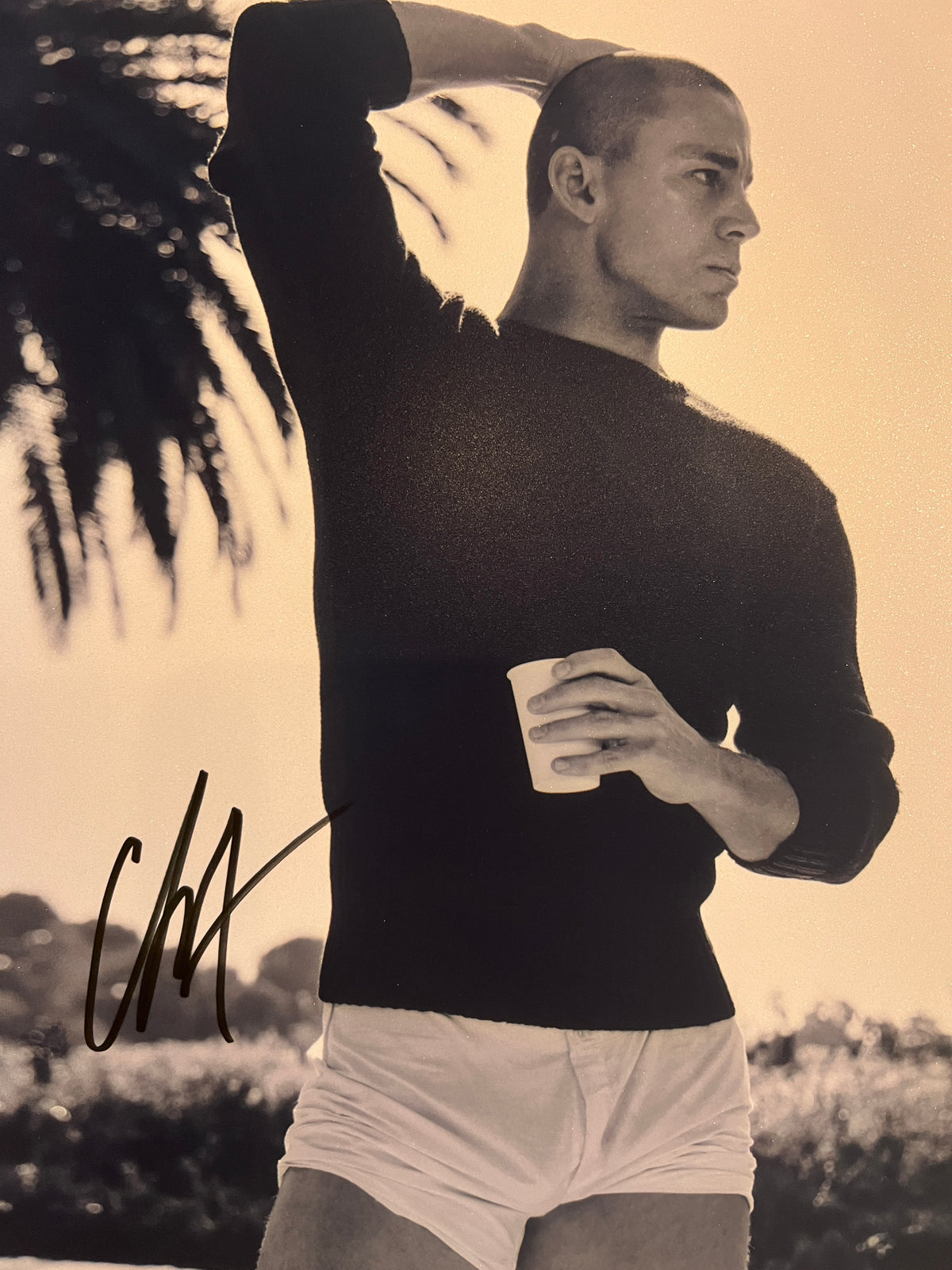Magic Mike Channing Tatum signed photo. GFA Authenticated