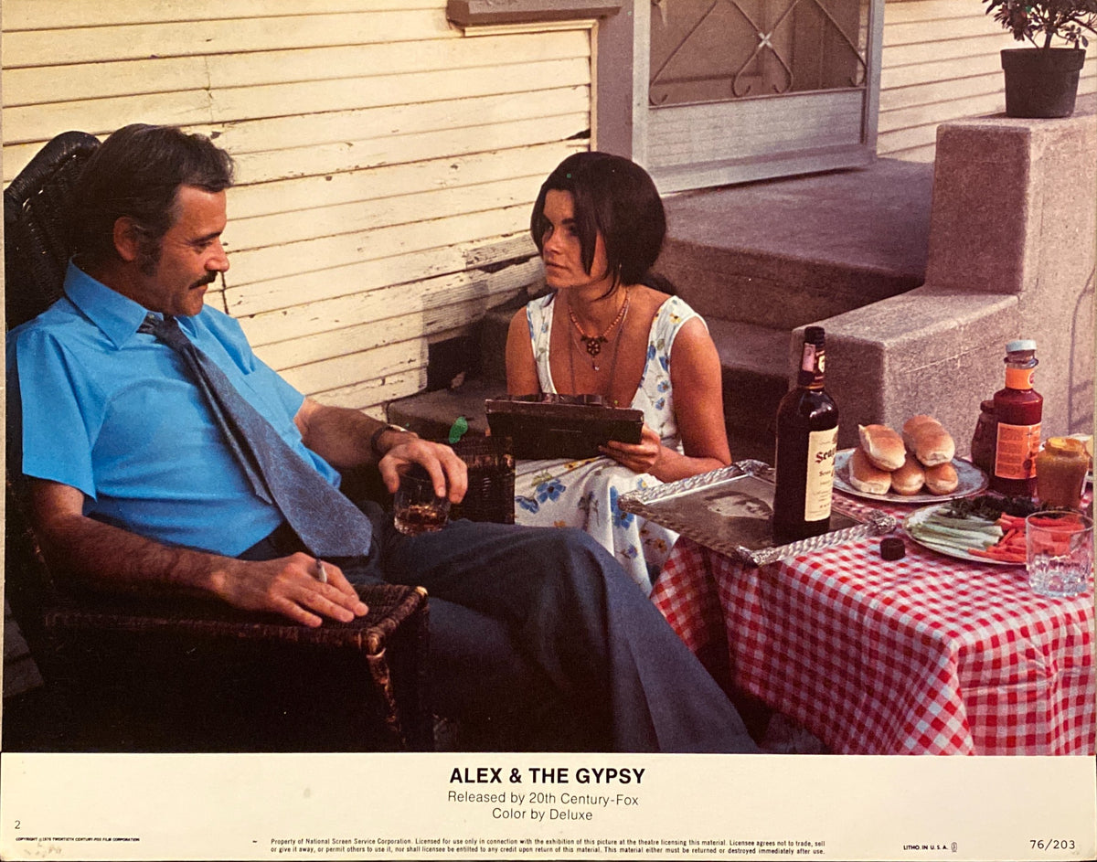 Jack Lemmon and Geneviève Bujold "Alex and the Gypsy" Lobby Card