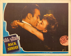 Charles Boyer and Margaret Sullavan "Back Street" original Lobby Card
