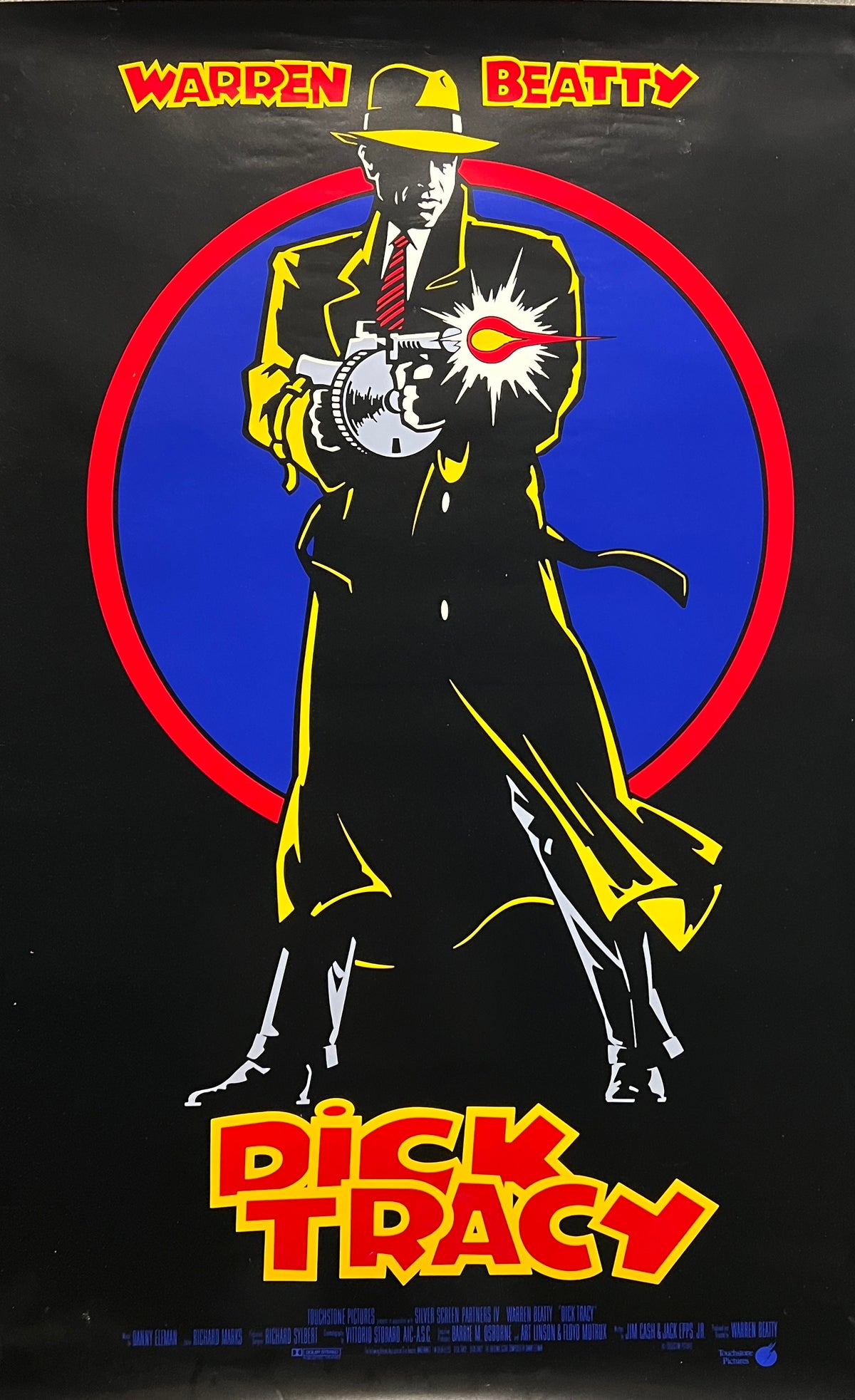 Dick Tracy 1990 original double-sided movie poster