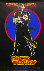 Dick Tracy 1990 original double-sided movie poster