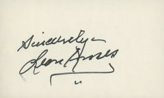 The Postman Always Rings Twice Leon Ames signature cut
