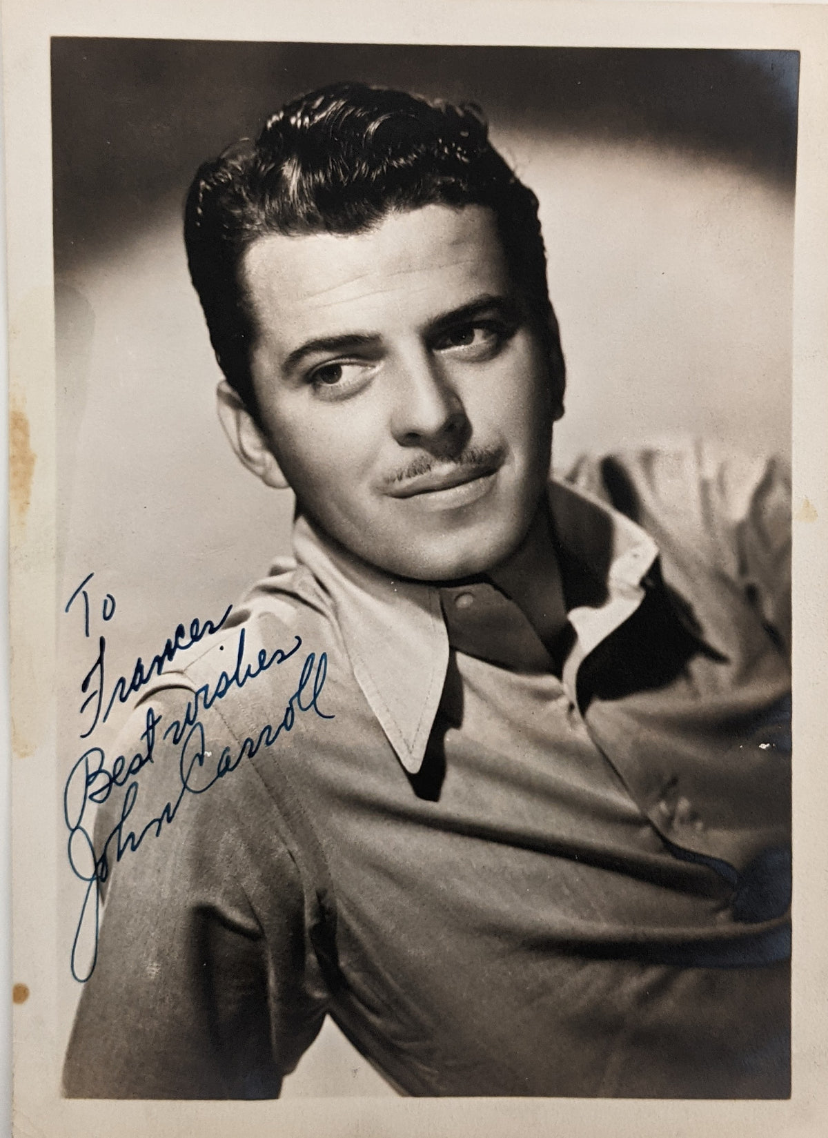 Zorro Rides Again John Carroll Signed Photo