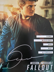 Mission: Impossible - Fallout Tom Cruise signed movie photo