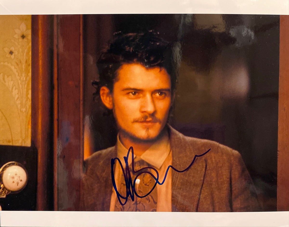 Ned Kelly Orlando Bloom signed movie photo