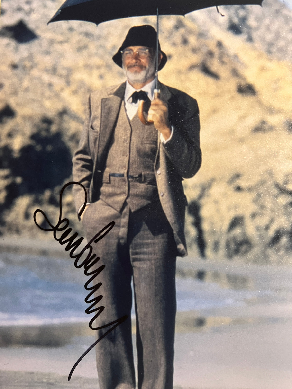Indiana Jones Sean Connery signed photo