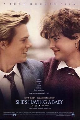 She's Having a Baby 1988 original movie poster