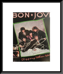Jon Bon Jovi signed photo