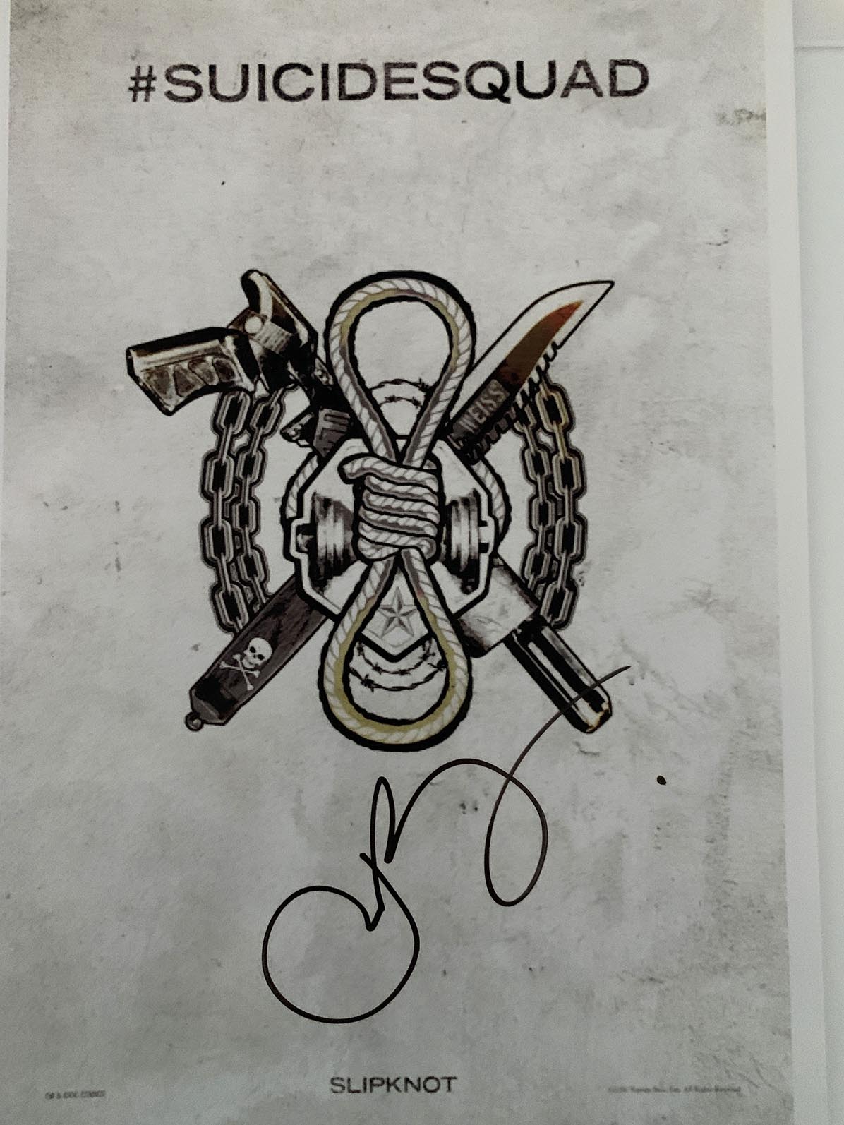 The Suicide Squad Adam Beach signed movie photo